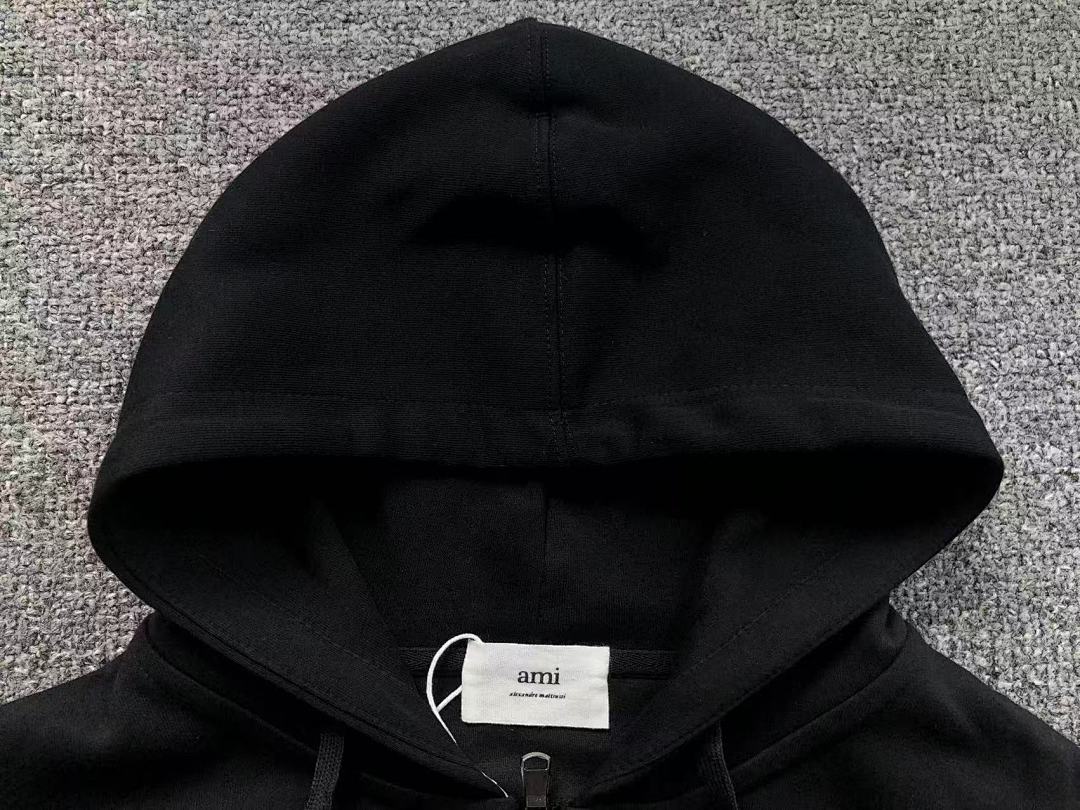 Unbranded 215 AMI HOODIE 2110213301 (Im 170Cm 60Kg I Wear Size L In The Phot) - Image 16