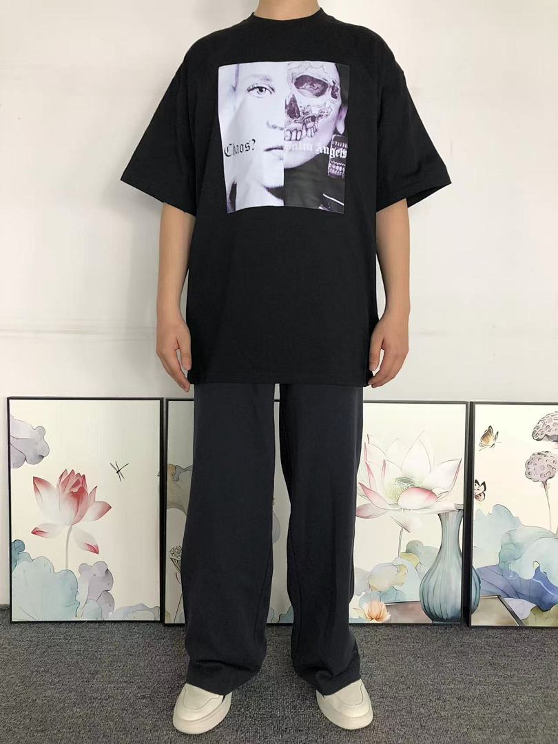 Palm Angels 78 PALM ANGELS T-SHIRT 41060952121 (Im 170Cm 60Kg I Wear Size L In The Phot) - Image 3