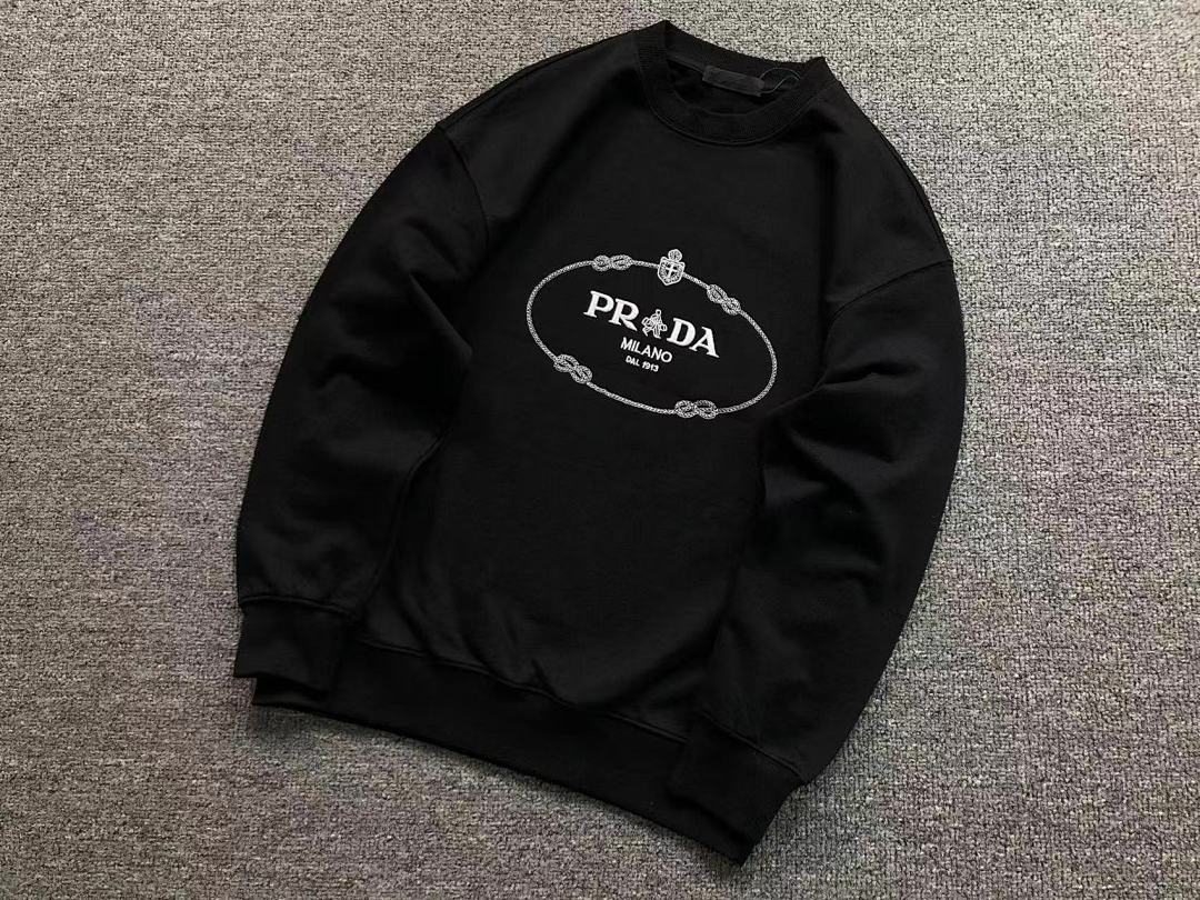 Prada 128 P⭐A⭐A HOODIE 59280681 (Im 170Cm 60Kg I Wear Size S In The Phot) - Image 10