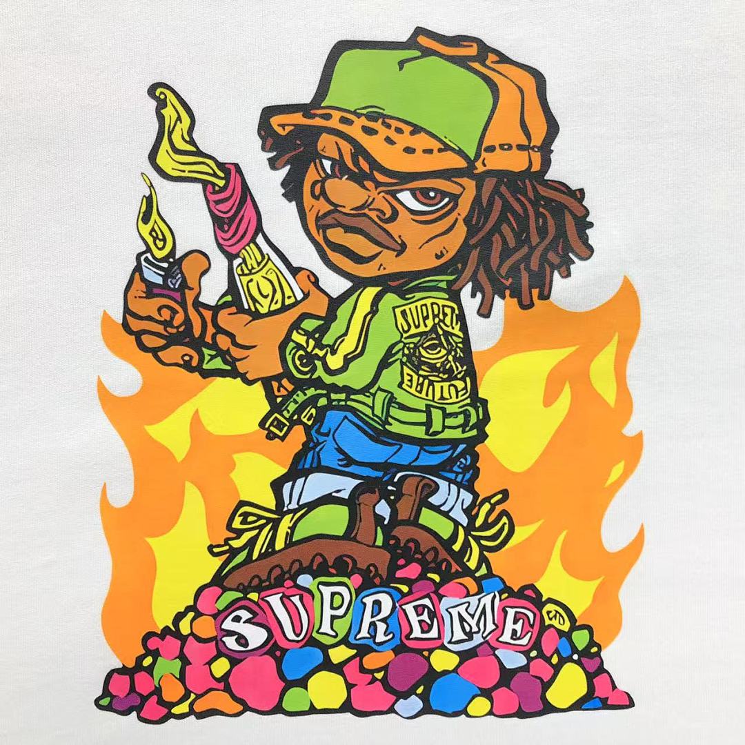Supreme 88 S⭐⭐R⭐⭐E T-SHIRT 4104061021 (Im 170Cm 60Kg I Wear Size M In The Phot) - Image 15