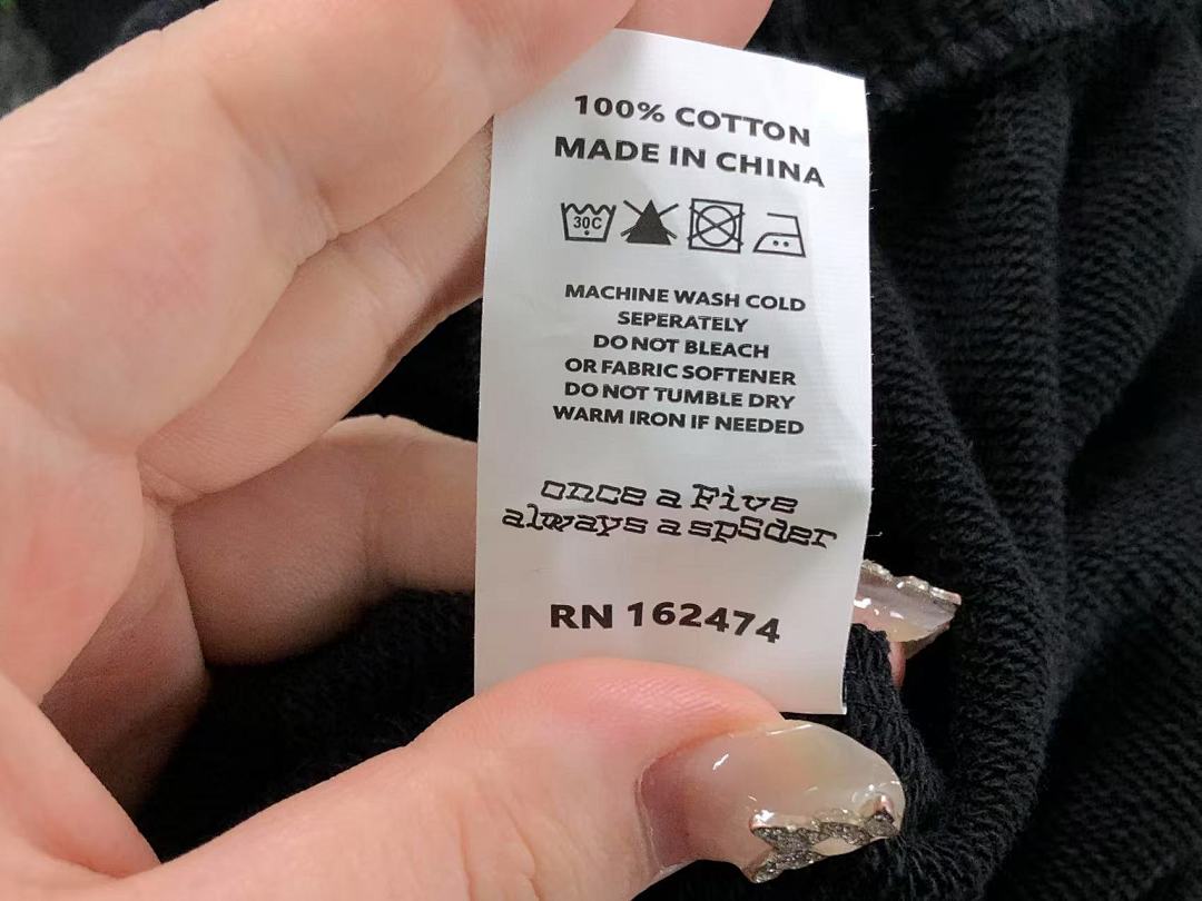 Sp5der TROUSERS 125 SP5DER HOODIE 511060991 (Im 170Cm 60Kg I Wear Size S In The Phot) - Image 40