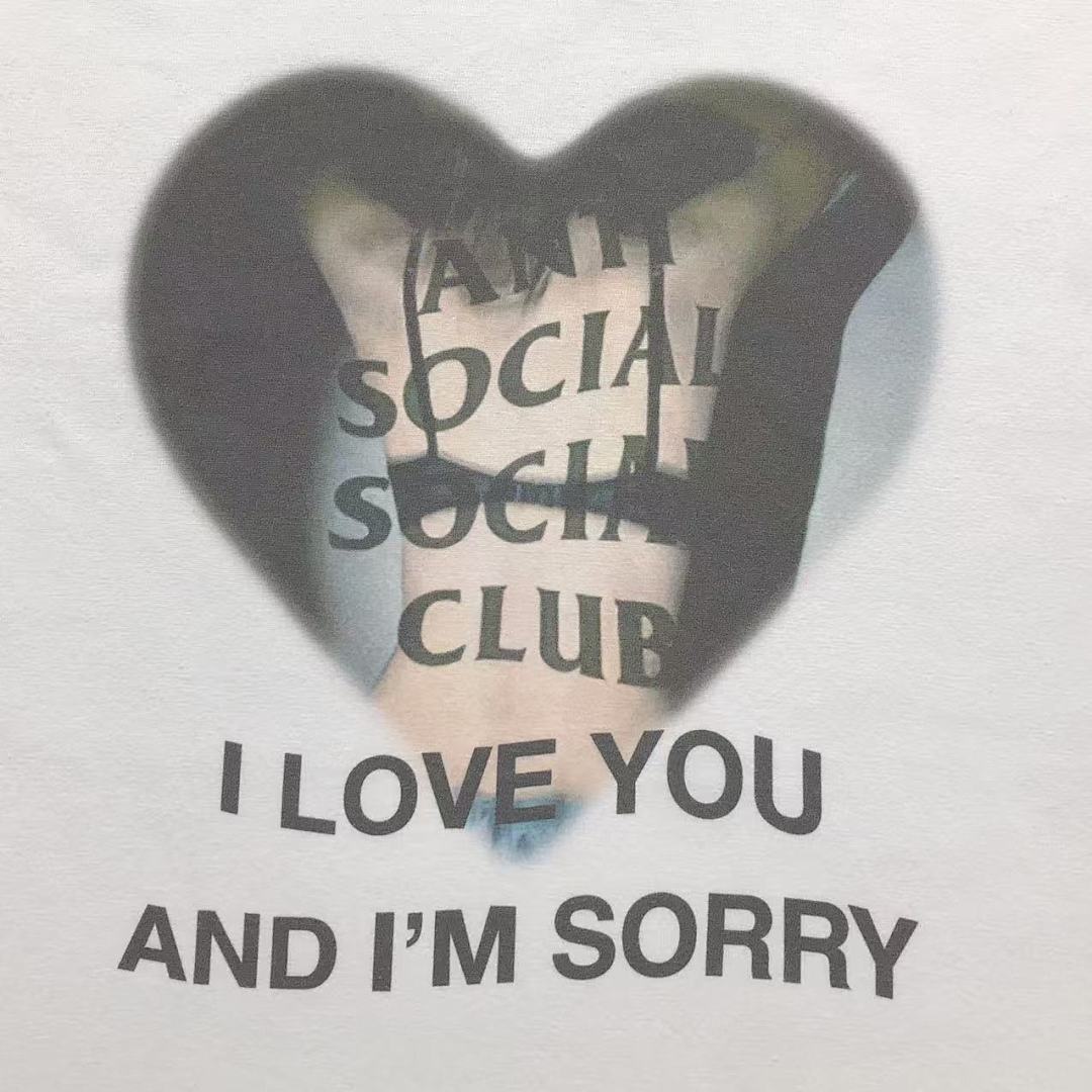 Christian Louboutin 85 ANTI SOCIAL CLUB T-SHIRT 31080210 (Im 170Cm 60Kg I Wear Size M In The Phot) - Image 9
