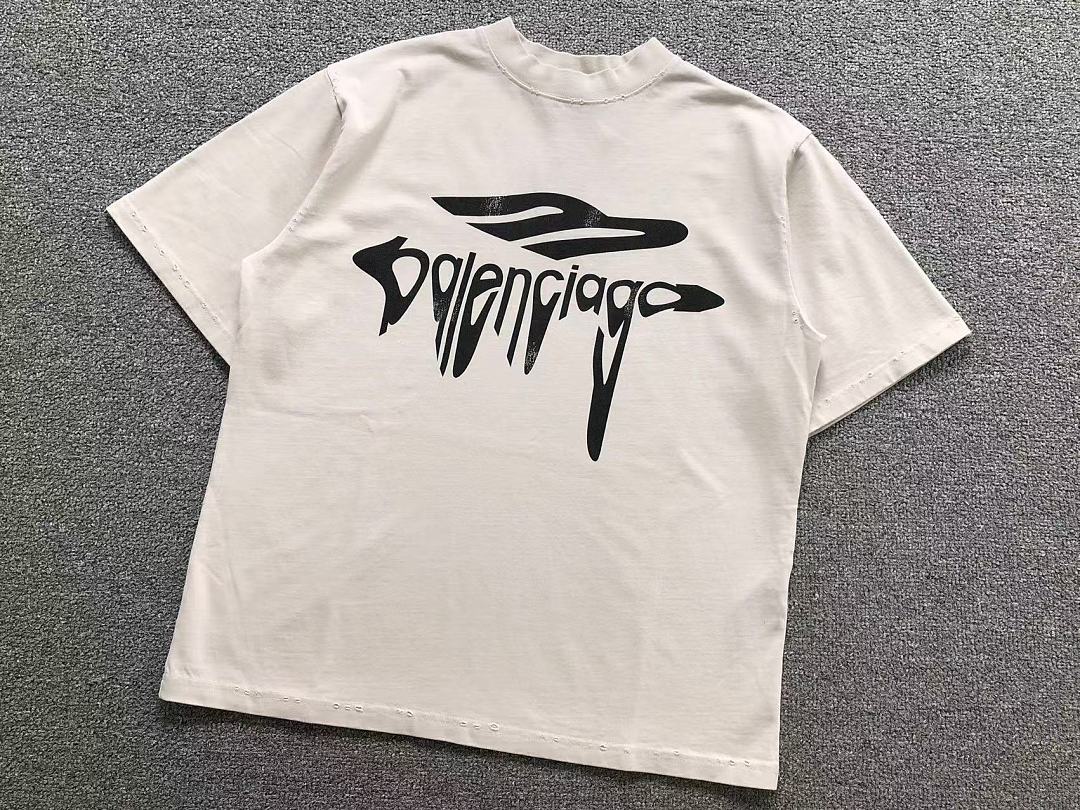 Balenciaga 128 B⭐L⭐⭐⭐IA⭐A T-SHIRT 42042003163 (Im 170Cm 60Kg I Wear Size XS In The Phot) - Image 7