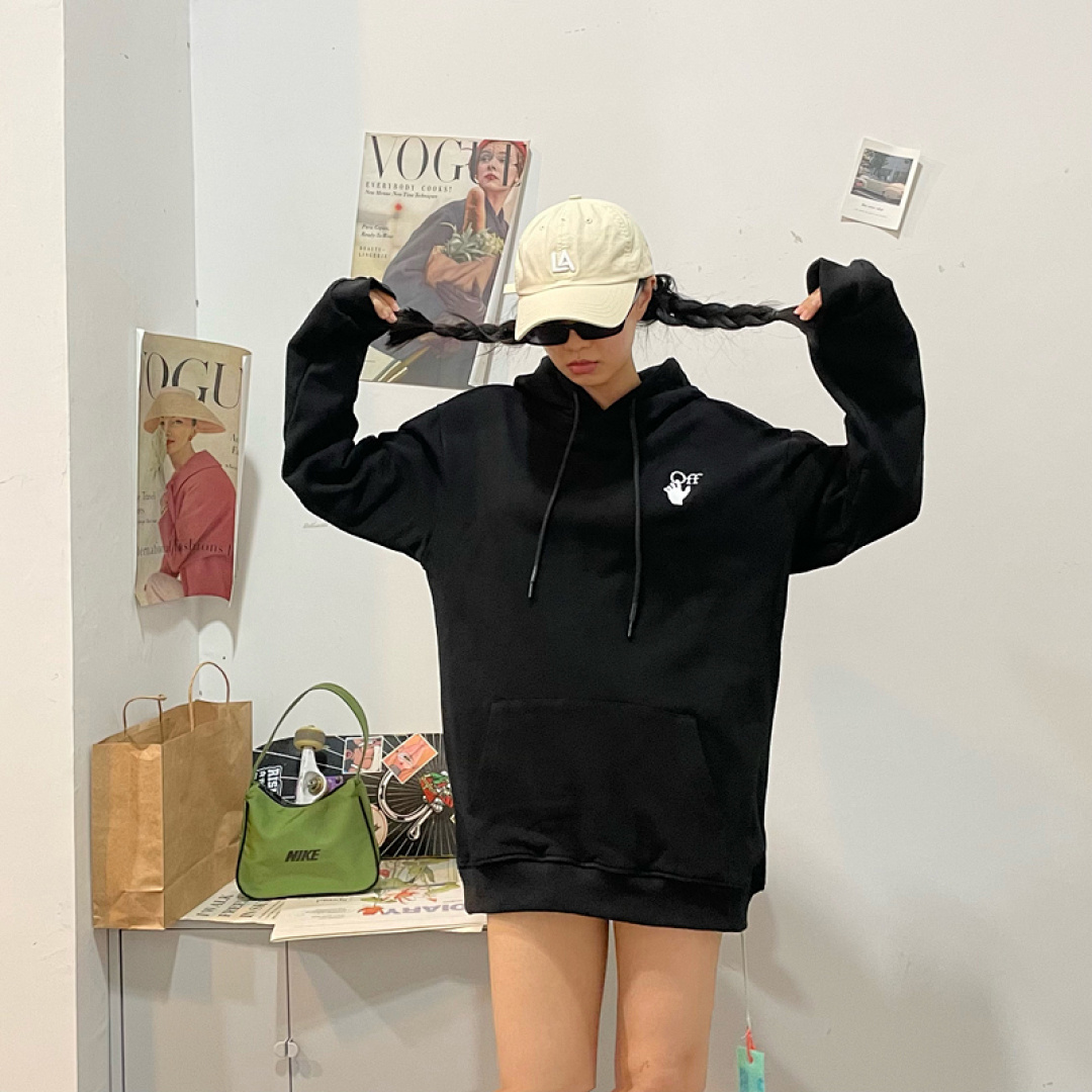 Off-White 116 OFF-WHITE (WHITE HOODIE) - Image 21