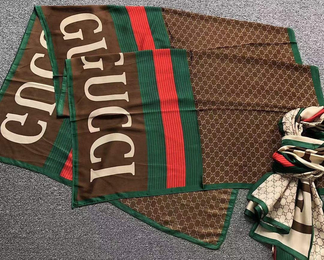 Gucci 68 G⭐C⭐I SCARF 2203168276 (Long 180CM* Wide 90CM*) - Image 3