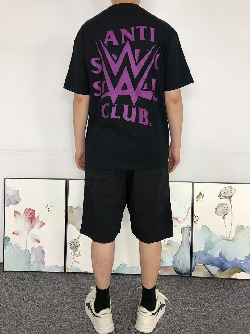 Christian Louboutin 85 ANTI SOCIAL CLUB T-SHIRT 3106261102 (Im 170Cm 60Kg I Wear Size L In The Phot) - Image 4