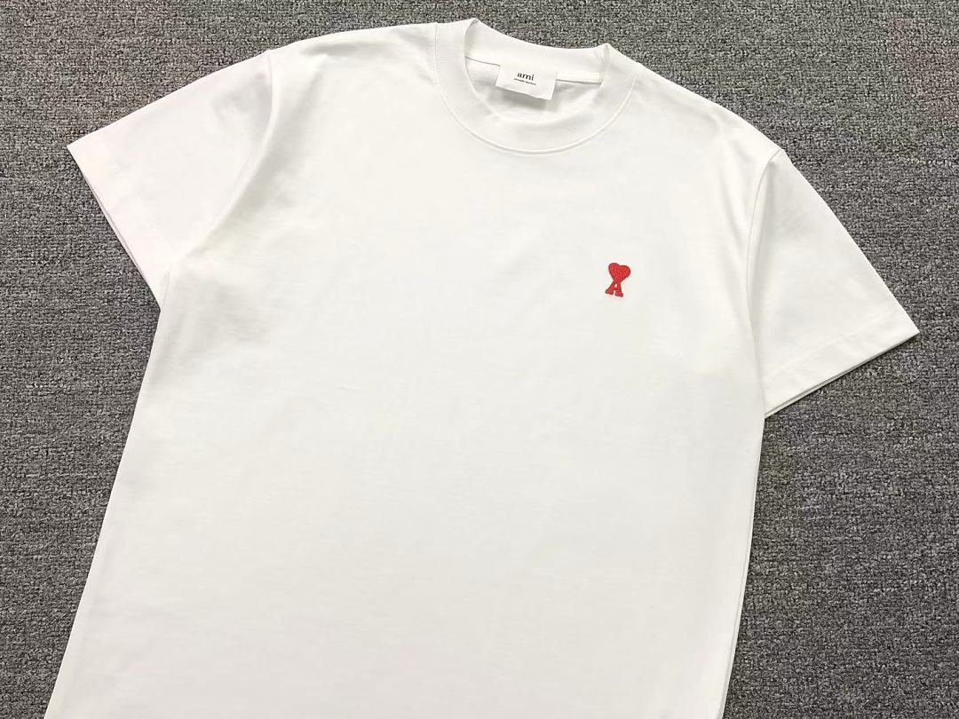 AMI 125 AMI T-SHIRT 52070407147 (Im 170Cm 60Kg I Wear Size L In The Phot) - Image 9
