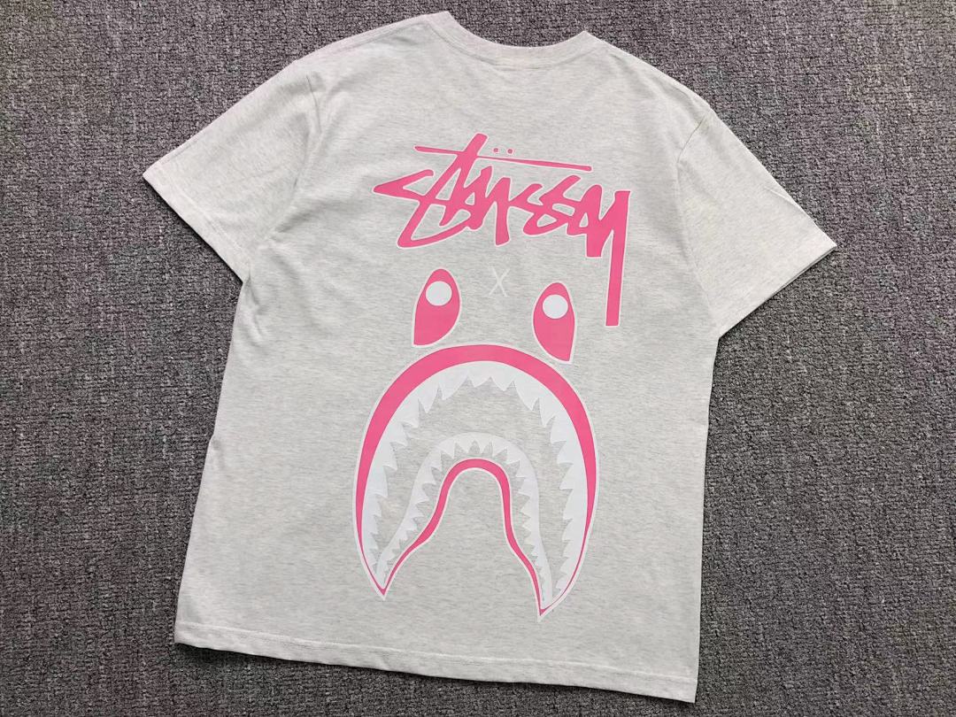 Bape 78 BAPE STUSSY T-SHIRT 411181142 (Im 170Cm 57Kg I Wear Size S In The Phot) - Image 16
