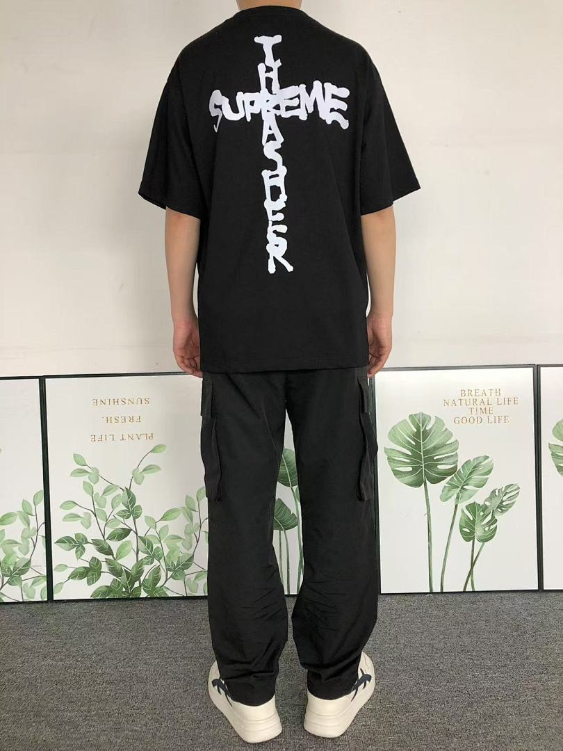 Supreme 88 S⭐⭐R⭐⭐E T-SHIRT 41040641421 (Im 170Cm 60Kg I Wear Size M In The Phot) - Image 4