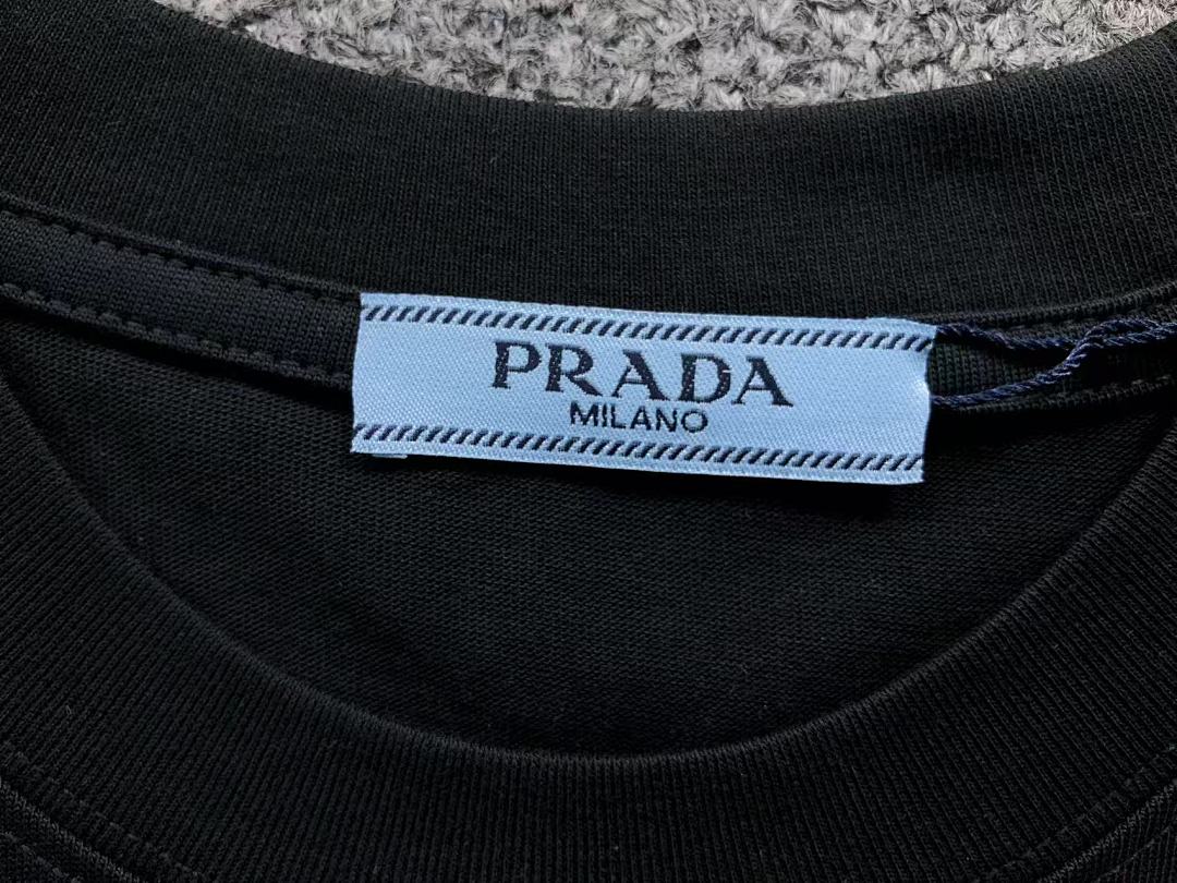 Prada 118 P⭐A⭐A T-SHIRT 5230701147 (Im 170Cm 60Kg I Wear Size M In The Phot) - Image 16