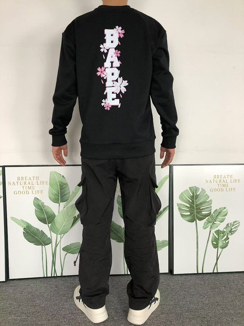 Bape 125 BAPE HOODIE 4111280717 (Im 170Cm 55Kg I Wear Size S In The Phot) - Image 4