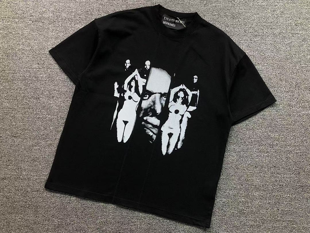 Chanel 88 ENFANTS RICHES DEPRIMES T-SHIRT 5232105162 (Im 170Cm 60Kg I Wear Size M In The Phot) - Image 6