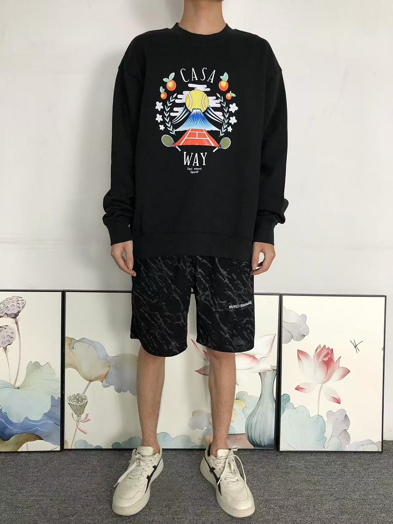 Casablanca 135 CASABLANCA HOODIE 3208090321 (Im 170Cm 60Kg I Wear Size M In The Phot) - Image 3