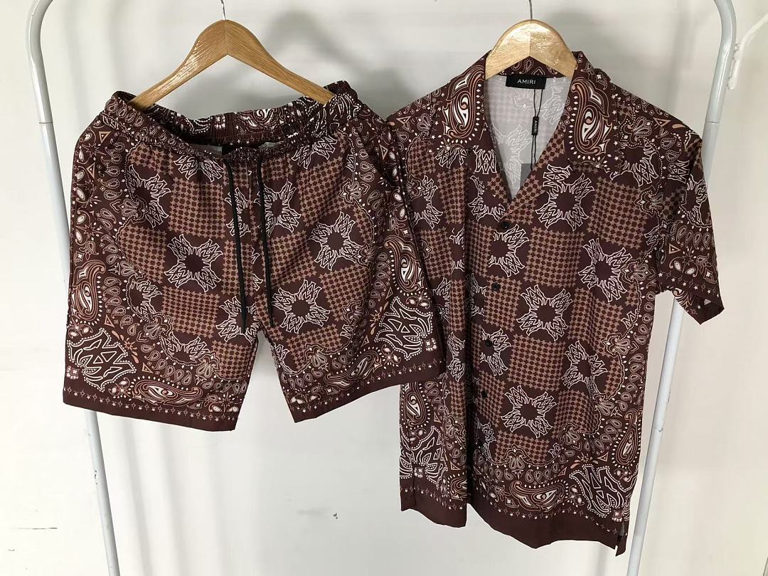 Unbranded SHORTS98 AMIRI SHIRT SHORTS 2208141439 (Im 170Cm 60Kg I Wear Size L In The Phot) - Image 31