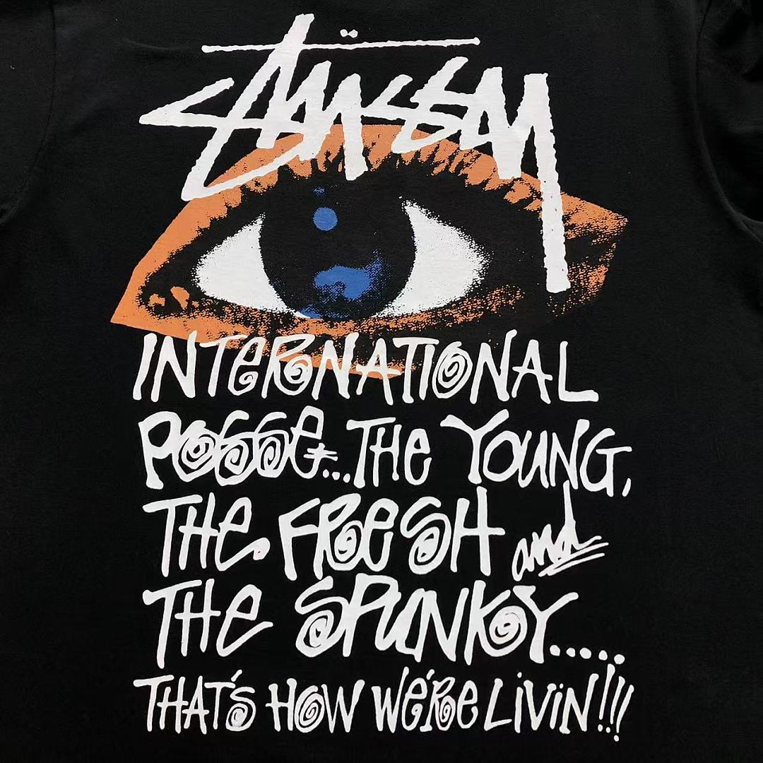 Stussy 72 STUSSY T-SHIRT 52080443182 (Im 170Cm 60Kg I Wear Size M In The Phot) - Image 10