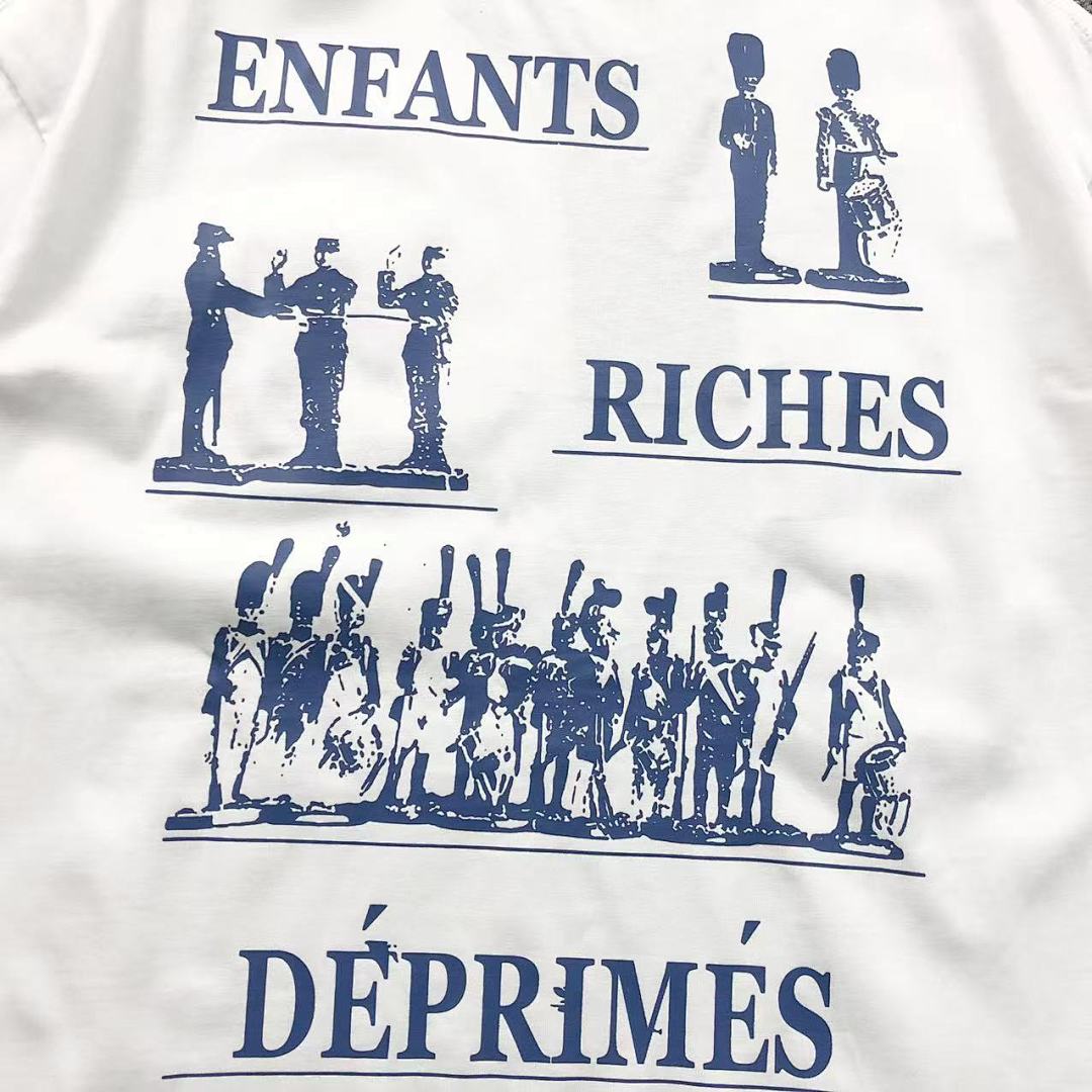 Chanel 85 ENFANTS RICHES DEPRIMES T-SHIRT 42012426162 (Im 170Cm 55Kg I Wear Size S In The Phot) - Image 13