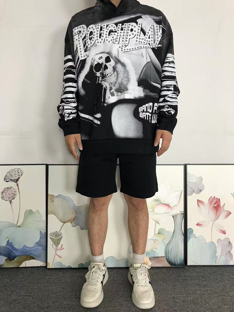 Unbranded 178 R⭐⭐G⭐P⭐⭐Y HOODIE 3201162017 (Im 170Cm 60Kg I Wear Size S In The Phot) - Image 3