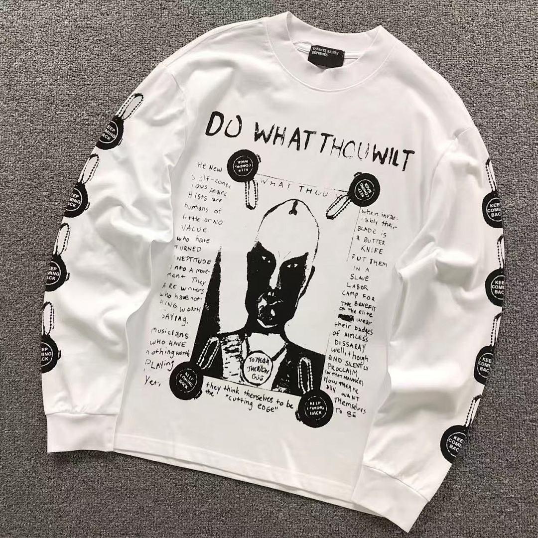Chanel 88 ENFANTS RICHES DEPRIMES LONG SLEEVED 580826117 (Im 170Cm 60Kg I Wear Size S In The Phot)