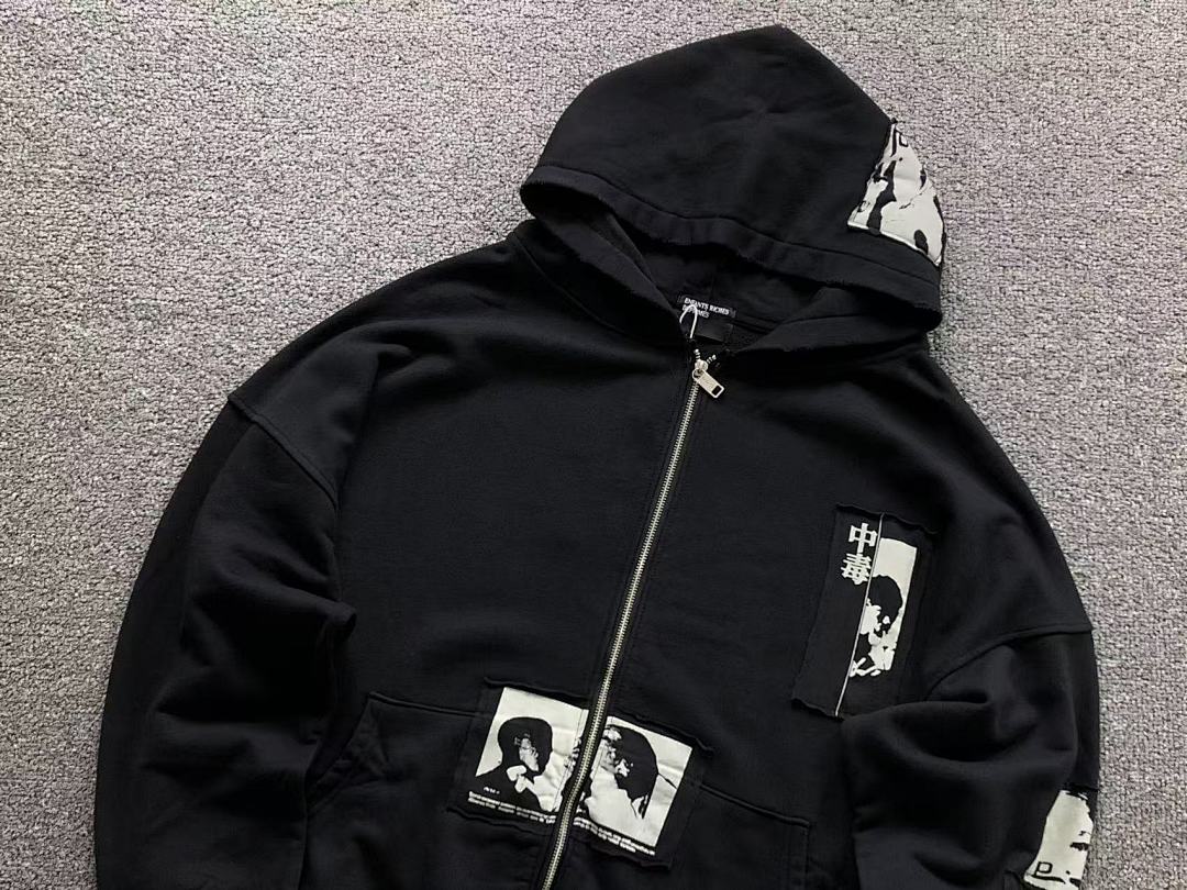 Chanel 208 ENFANTS RICHES DEPRIMES HOODIE 5102716136 (Im 170Cm 60Kg I Wear Size S In The Phot) - Image 13