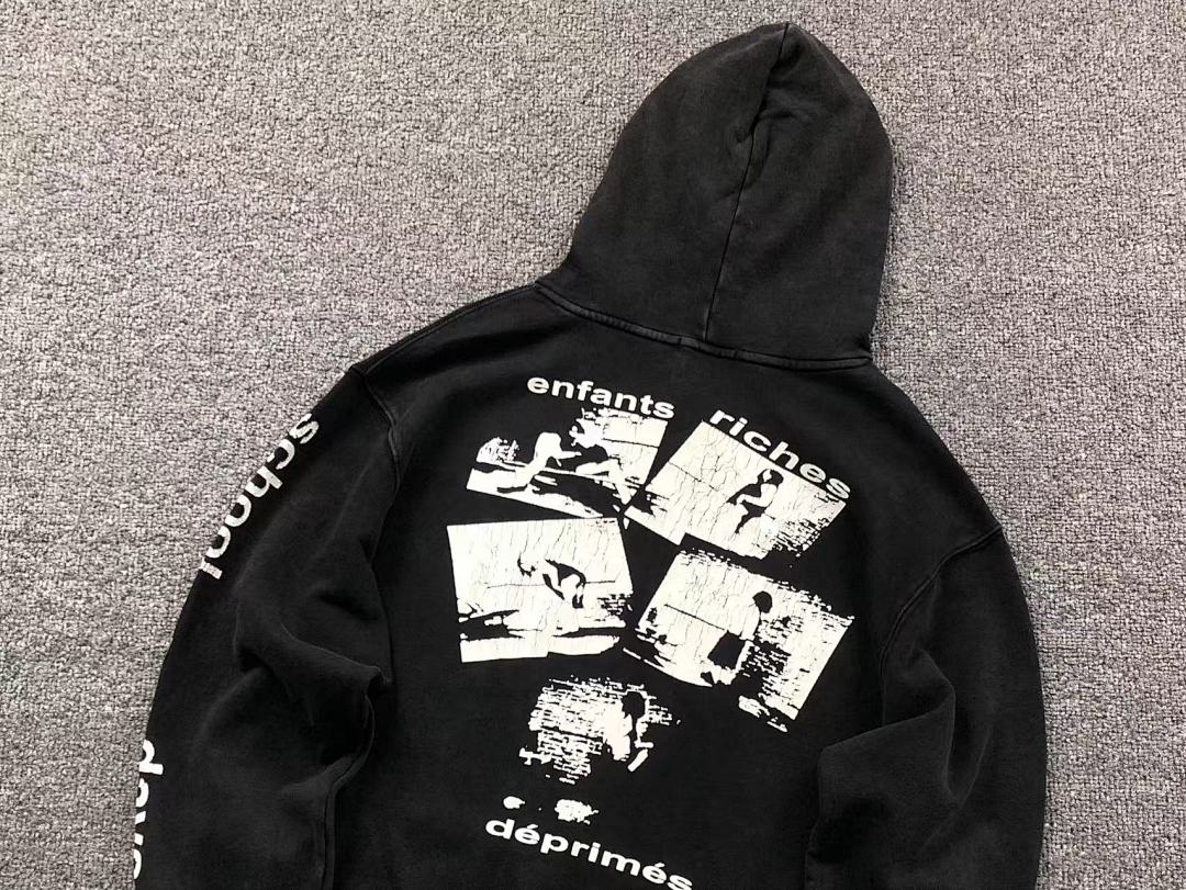 Chanel 135 ENFANTS RICHES DEPRIMES HOODIE 580712117 (Im 170Cm 60Kg I Wear Size S In The Phot) - Image 12
