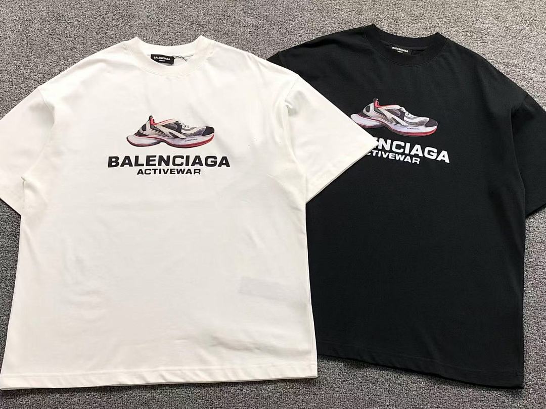 Balenciaga 115 B⭐L⭐⭐⭐IA⭐A T-SHIRT - Image 4