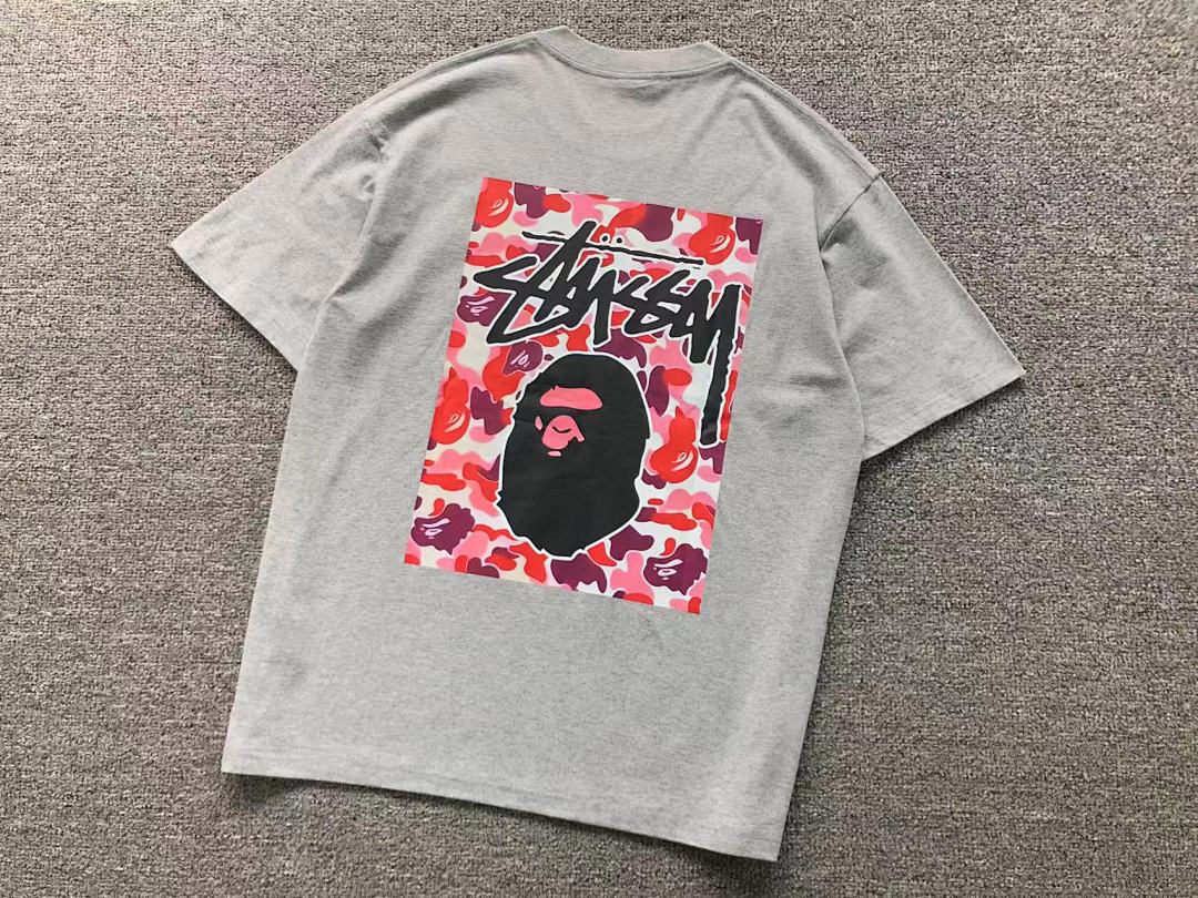 Bape 85 BAPE STUSSY T-SHIRT 3111050421 (Im 170Cm 60Kg I Wear Size M In The Phot) - Image 19