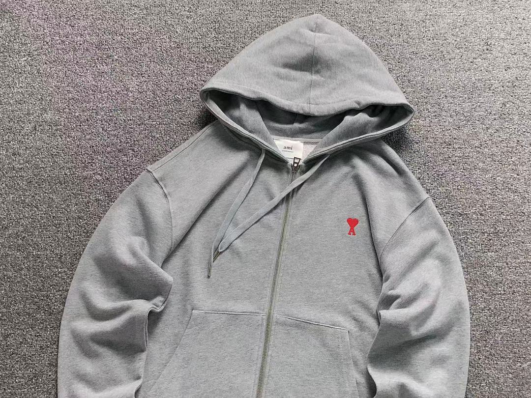 AMI 208 AMI HOODIE 22082709001 (Im 170Cm 60Kg I Wear Size M In The Phot) - Image 13