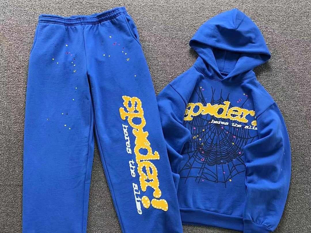 Sp5der TROUSERS 218 SP5DER HOODIE - Image 7
