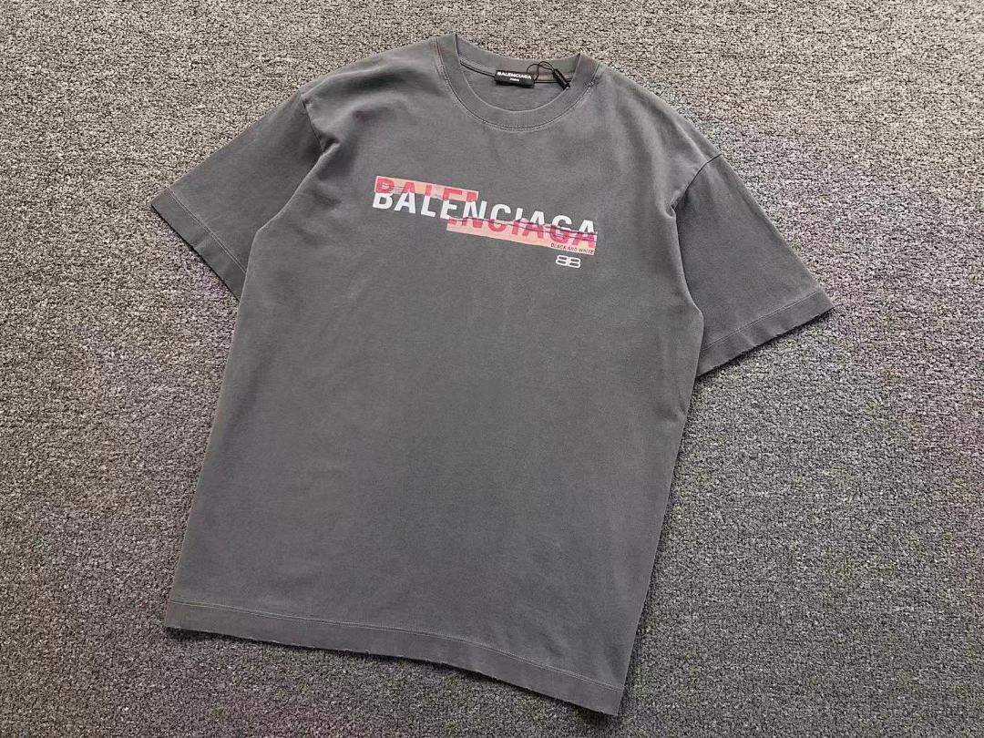 Balenciaga 158 B⭐L⭐⭐⭐IA⭐A T-SHIRT 2203263801 (Im 170Cm 60Kg I Wear Size M In The Phot) - Image 12
