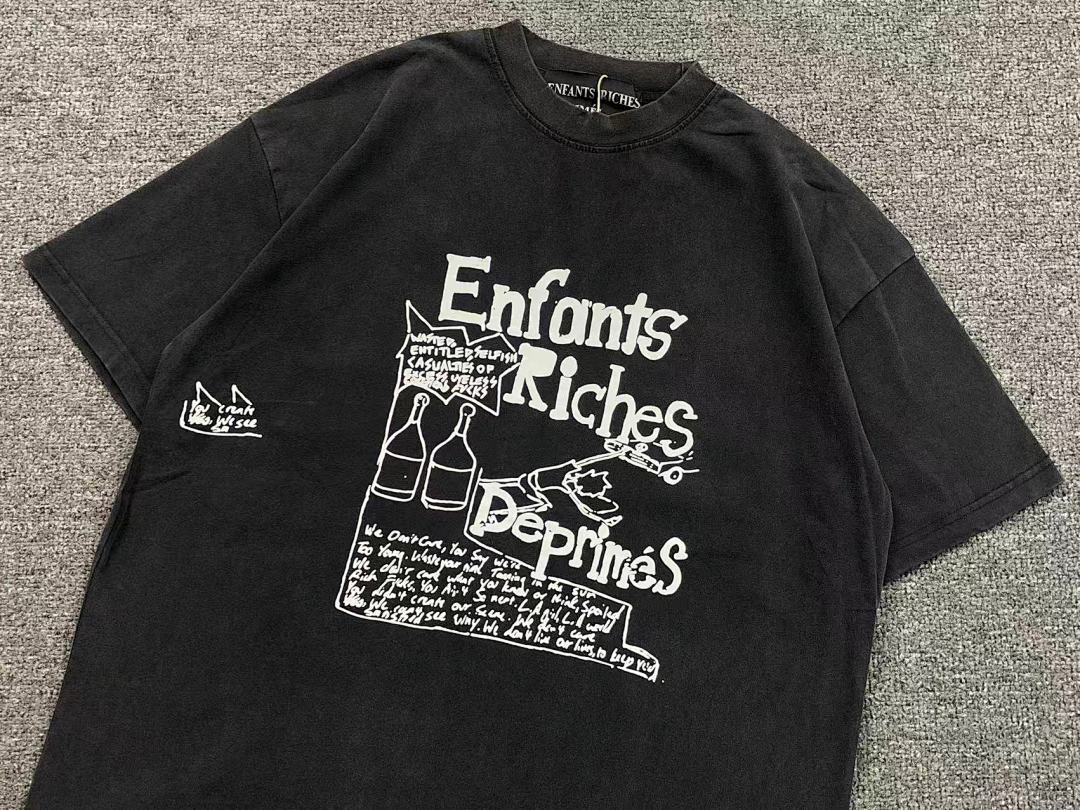 Chanel 88 ENFANTS RICHES DEPRIMES T-SHIRT 42012410162 (Im 170Cm 60Kg I Wear Size M In The Phot) - Image 7