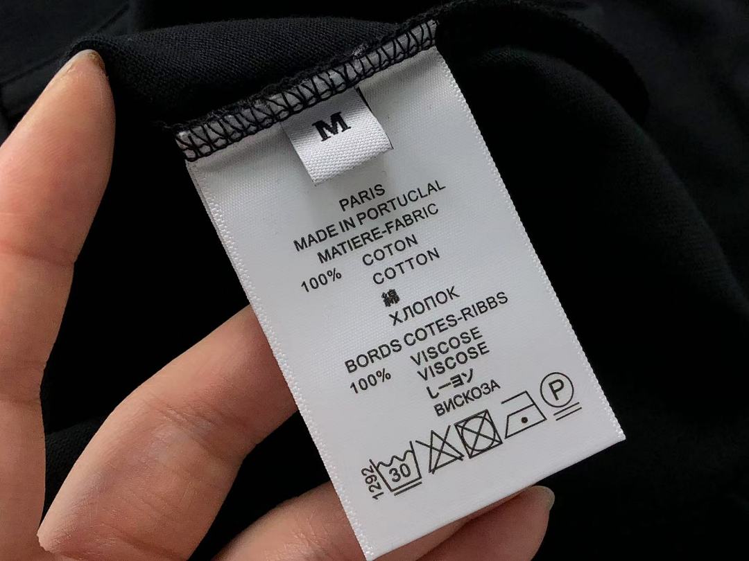 Balenciaga 108 B⭐L⭐⭐⭐IA⭐A T-SHIRT 411142121 (Im 170Cm 57Kg I Wear Size M In The Phot) - Image 27