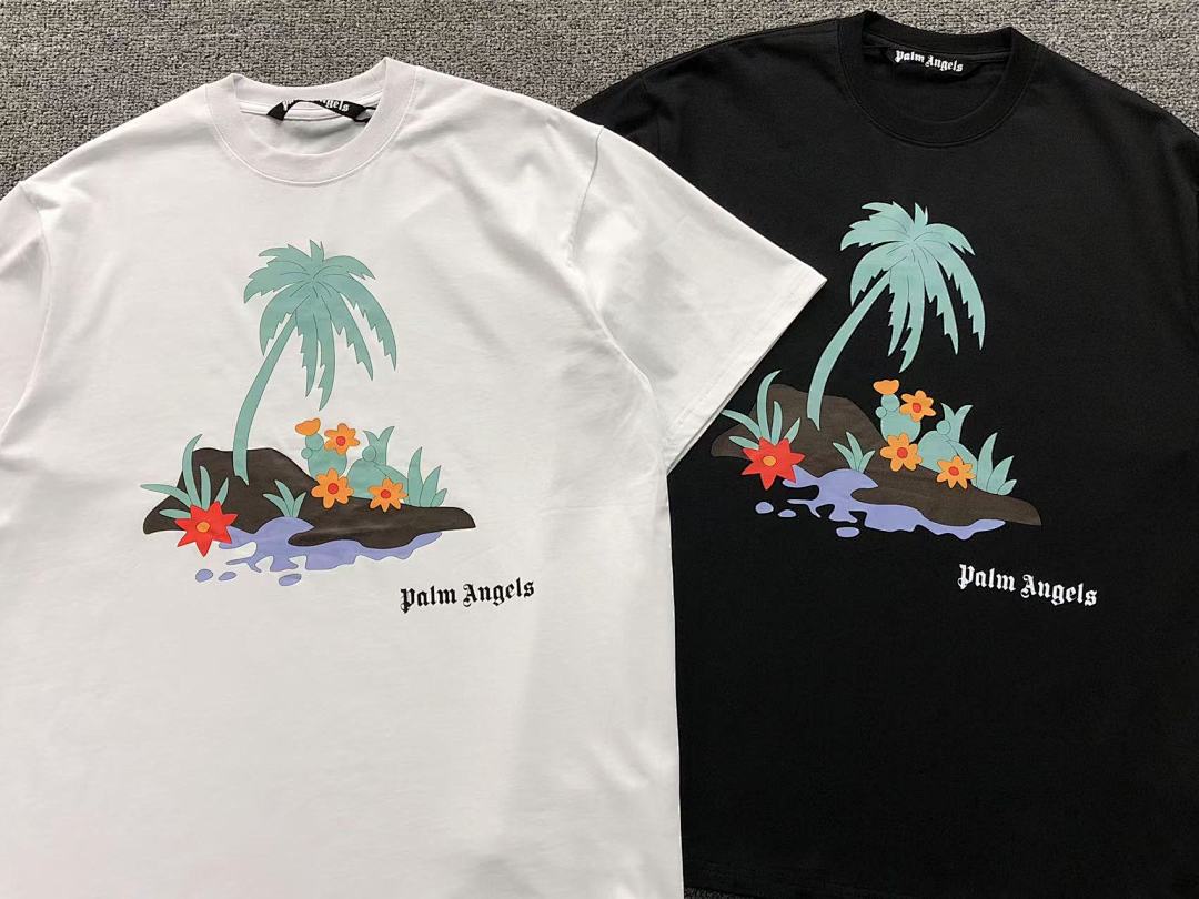 Palm Angels 78 PALM ANGELS T-SHIRT 41060930121 (Im 170Cm 60Kg I Wear Size L In The Phot) - Image 6