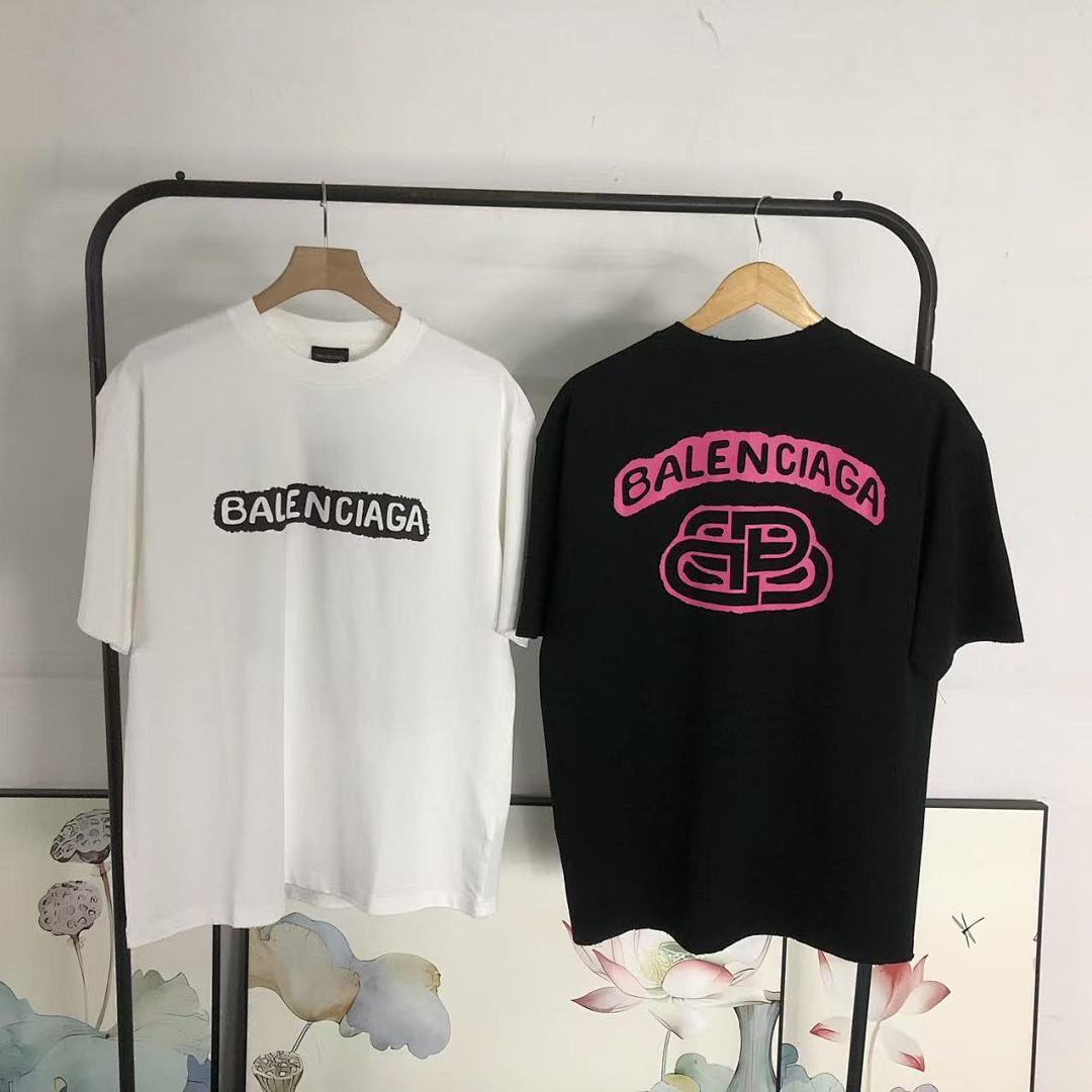 Balenciaga 98 B⭐L⭐⭐⭐IA⭐A T-SHIRT 3203070103 (Im 170Cm 60Kg I Wear Size M In The Phot) - Image 28