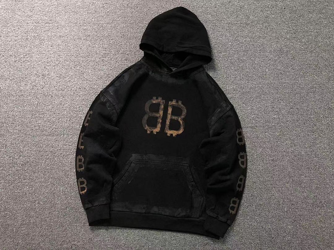 Balenciaga 228 B⭐L⭐⭐⭐IA⭐A HOODIE 4122719163 (Im 170Cm 60Kg I Wear Size XS In The Phot) - Image 11