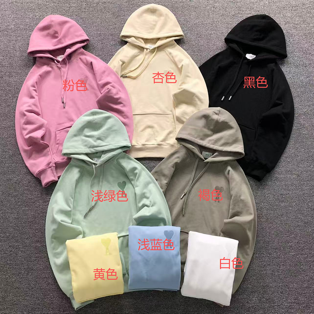 AMI 168 AMI HOODIE 3110170221 (Im 170Cm 60Kg I Wear Size M In The Phot) - Image 2
