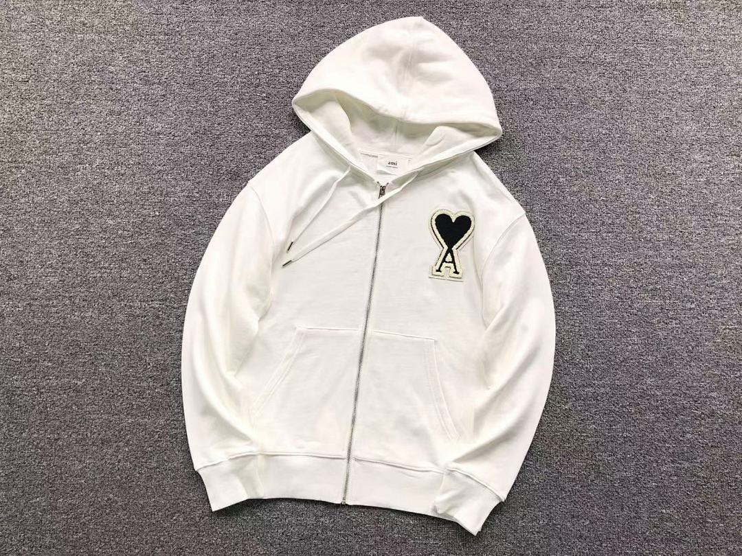 AMI 125 AMI HOODIE 57281188 (Im 170Cm 60Kg I Wear Size M In The Phot) - Image 10