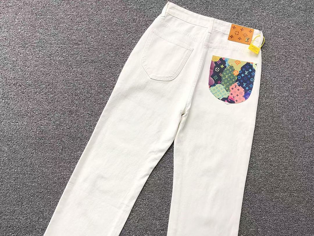 Louis Vuitton 188 L⭐ TROUSERS 504103917 (Im 170Cm 60Kg I Wear Size 28 In The Phot) - Image 8