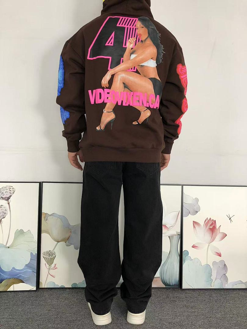 Unbranded 228 FASHION HOODIE 3111221272 (Im 170Cm 60Kg I Wear Size M In The Phot) - Image 4