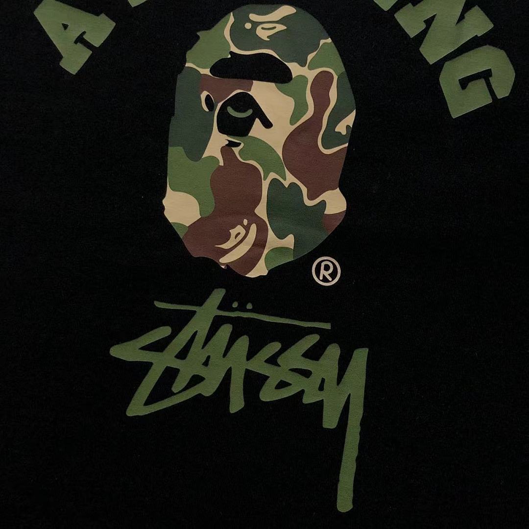 Bape 78 BAPE STUSSY T-SHIRT 411182442 (Im 170Cm 57Kg I Wear Size S In The Phot) - Image 18