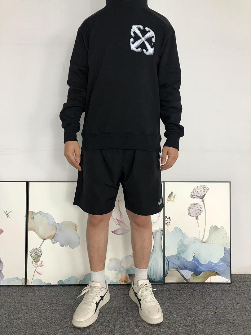 Off-White 158 OFF-WHITE HOODIE 3107101417 (Im 170Cm 60Kg I Wear Size S In The Phot) - Image 3