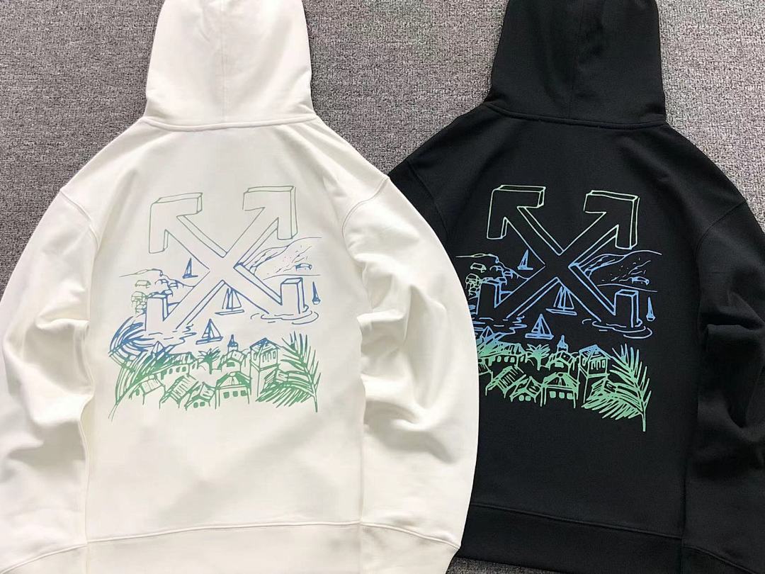 Off-White 168 OFF-WHITE HOODIE 312170319 (Im 170Cm 55Kg I Wear Size M In The Phot) - Image 6