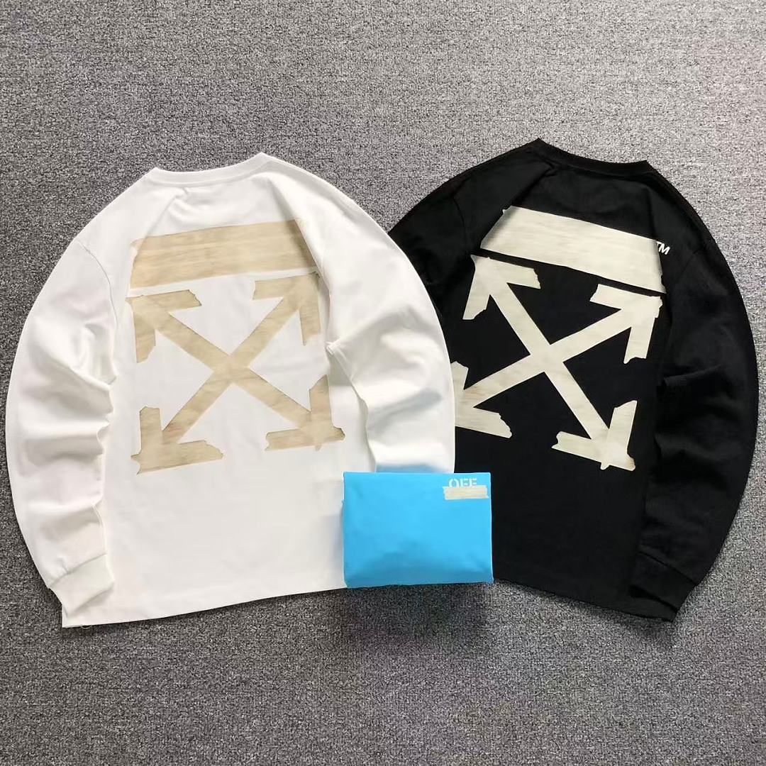 Off-White 125 OFF-WHITE LONG SLEEVED 5208052319 (Im 170Cm 60Kg I Wear Size M In The Phot)