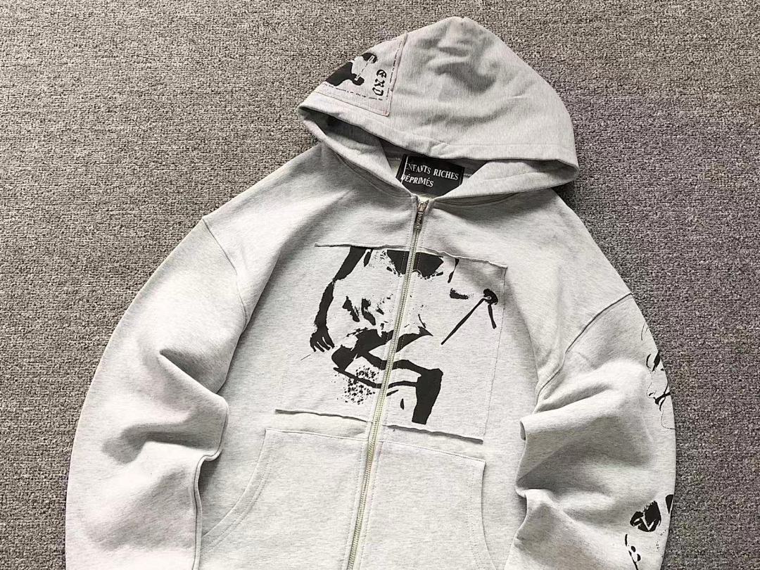 Chanel 178 ENFANTS RICHES DEPRIMES HOODIE 5211260162 (Im 170Cm 60Kg I Wear Size S In The Phot) - Image 8