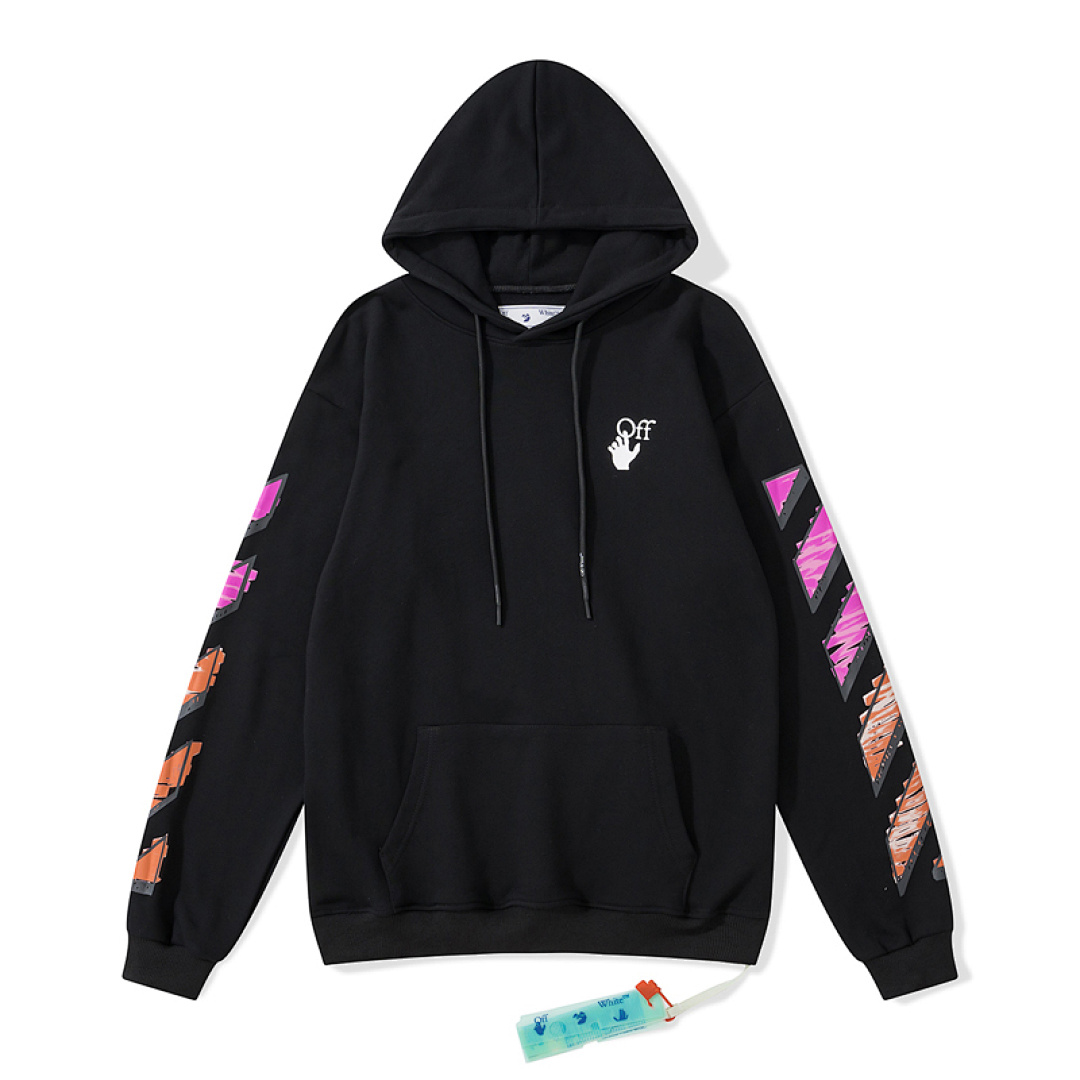 Off-White 116 OFF-WHITE (WHITE HOODIE) - Image 4