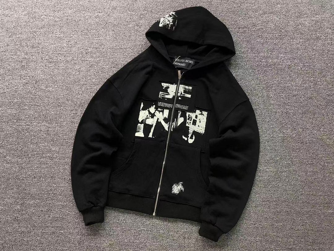 Chanel 175 ENFANTS RICHES DEPRIMES HOODIE 521716162 (Im 170Cm 60Kg I Wear Size S In The Phot) - Image 11