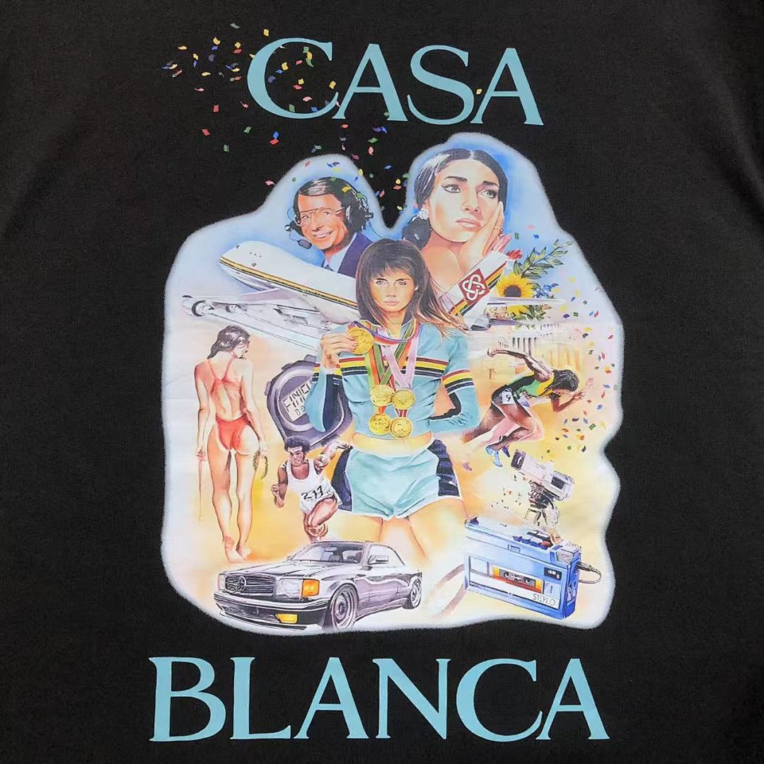 Casablanca 98 CASABLANCA T-SHIRT 2161120125 (Im 170Cm 60Kg I Wear Size S In The Phot) - Image 13