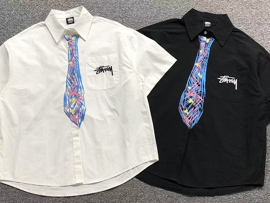 Stussy 108 STUSSY SHIRT 56090782 (Im 170Cm 60Kg I Wear Size S In The Phot) - Image 6