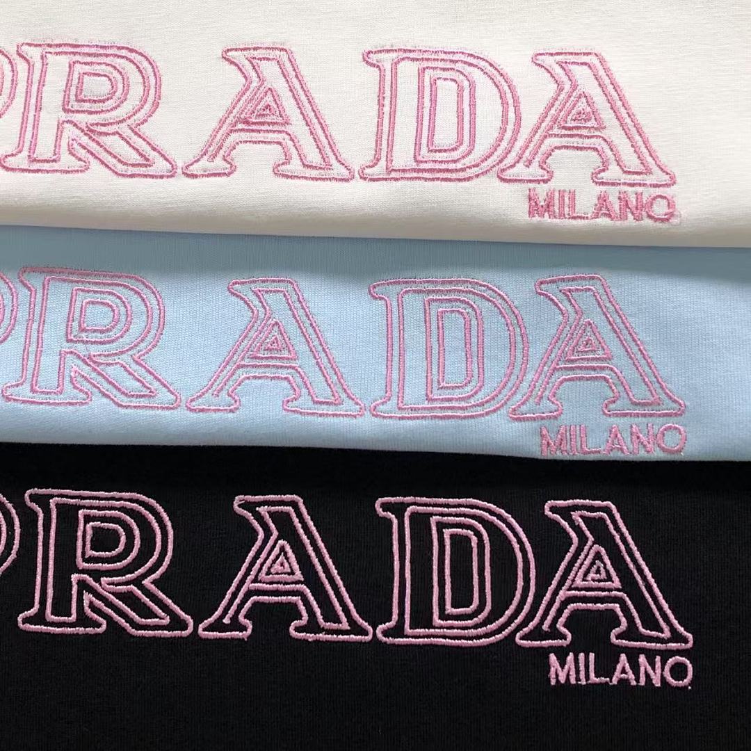 Prada 115 P⭐A⭐A T-SHIRT 510102681 (Im 170Cm 60Kg I Wear Size S In The Phot) - Image 16