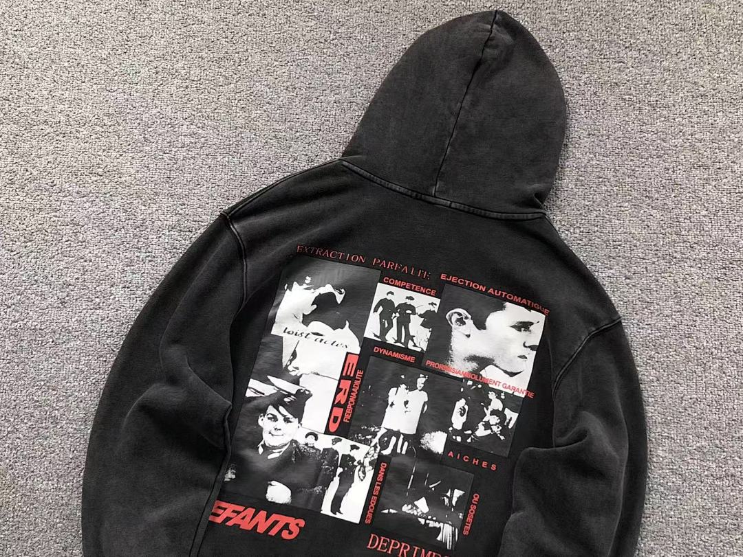 Chanel 135 ENFANTS RICHES DEPRIMES HOODIE 580827117 (Im 170Cm 60Kg I Wear Size S In The Phot) - Image 12