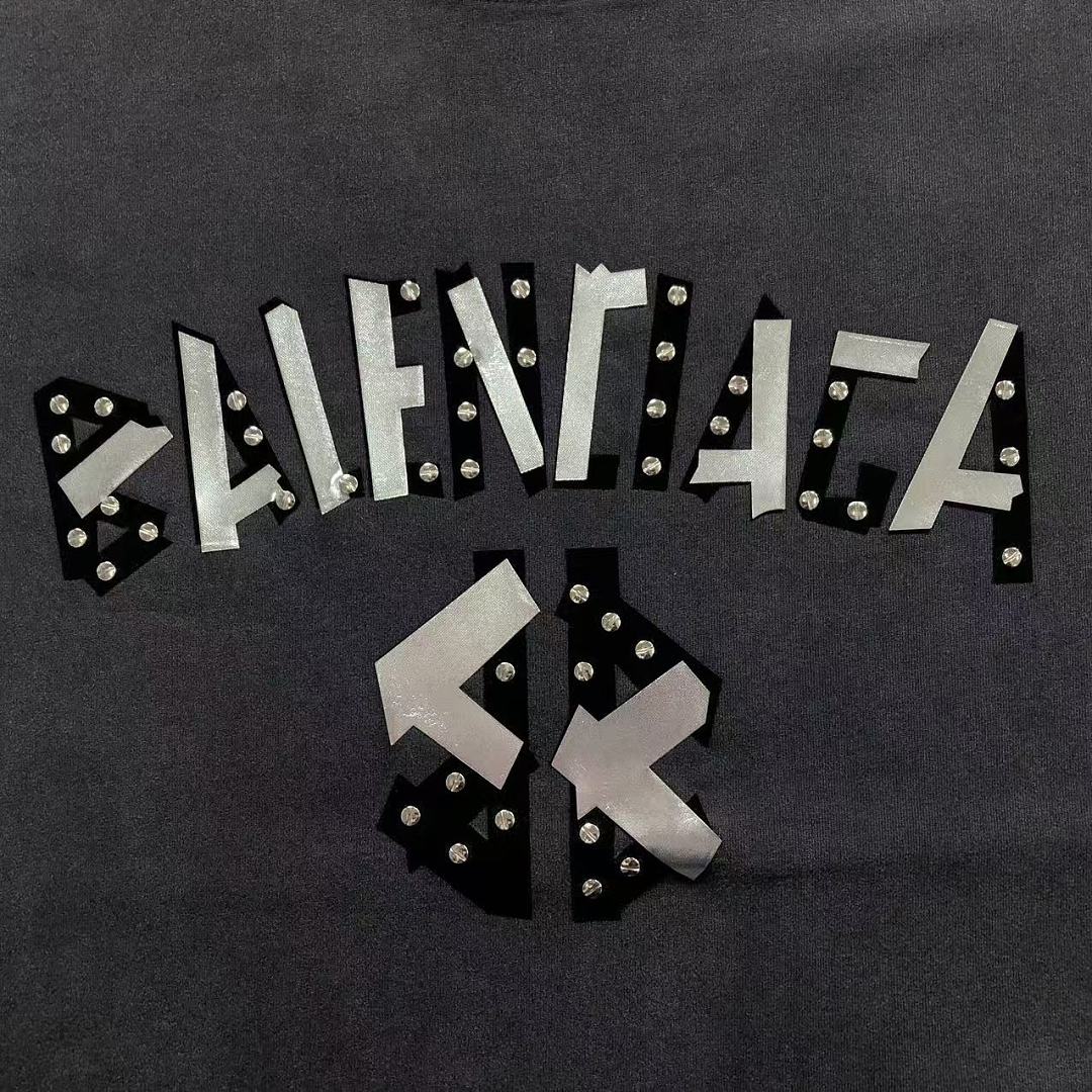 Balenciaga 128 B⭐L⭐⭐⭐IA⭐A T-SHIRT 3205060521 (Im 170Cm 60Kg I Wear Size L In The Phot) - Image 10